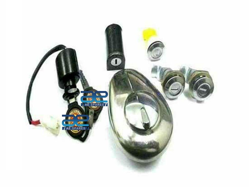 For Royal Enfield Common Key Set Bullet 500 Complete Lock Kit 