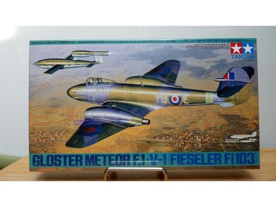 TAMIYA 61065 GLOSTER Meteor F1 et FIESELER Fi103 V1 BO 1/48