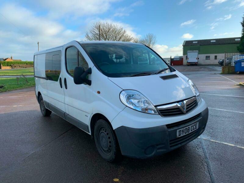 Vauxhall Vivaro crew cab 2.0cdti crew van, NO VAT, LOW MILLAGE in