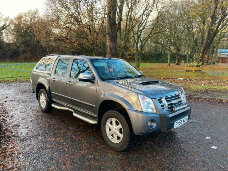 2010 (59) ISUZU RODEO DENVER MAX 2.5 TD DOUBLE CAB PICKUP + CANOPY 4WD