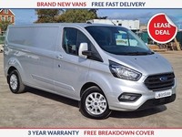 Ford Transit Custom L2 FWD 2.0 EcoBlue 130ps Low Roof Limited Van Automatic LWB 