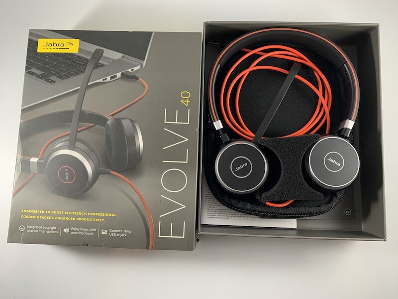Jabra Evolve 40 ヘッドホン(HSC017)新品 Buy now | Jabra Evolve 40