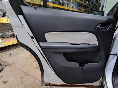 2012 Equinox Lh Driver Side Rear Door Interior Trim Panel Black/Gray Afk