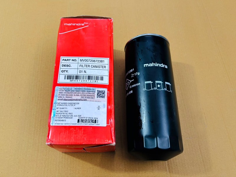 HYDRAULIC FILTER FOR MAHINDRA TRACTOR 007206723B1