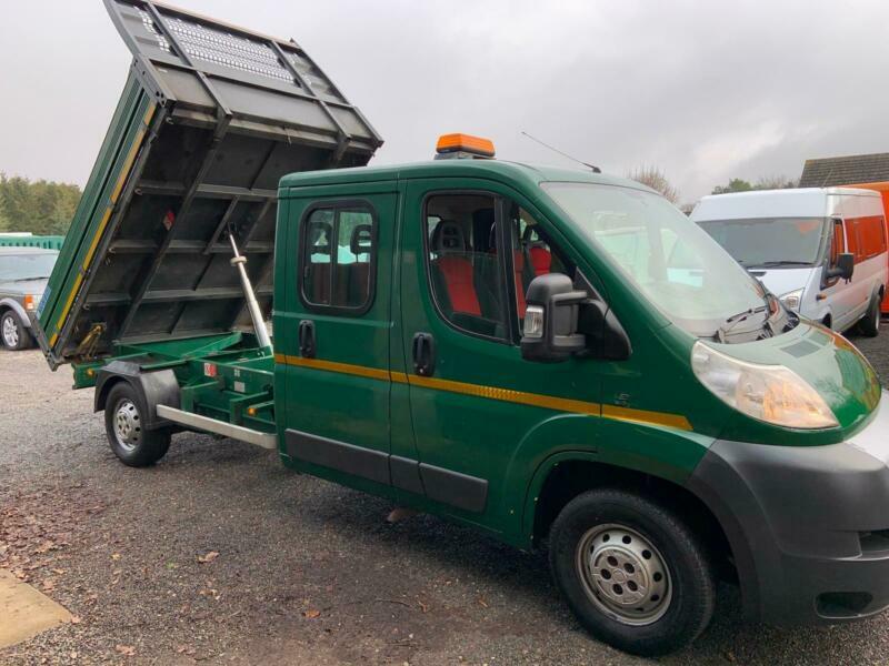 2014 FIAT DUCATO DOUBLE CREW CAB 7 SEATER TIPPER 3500 KG GVW 2.3 T