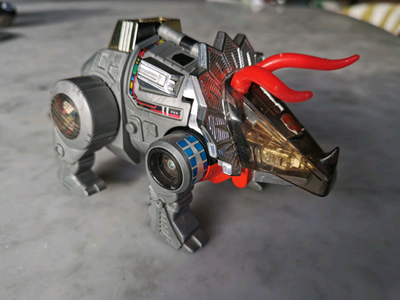 Original 80s Transformers Takara Triceratops Diaclone Dino rare in