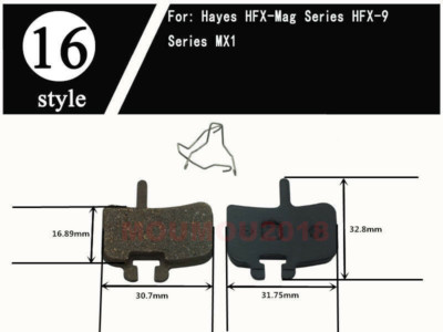 Bicycle Bike Disc Brake Pads FOR ZOOM AVID FORMULA Shimano HAYES TEKTRO MAGURA  