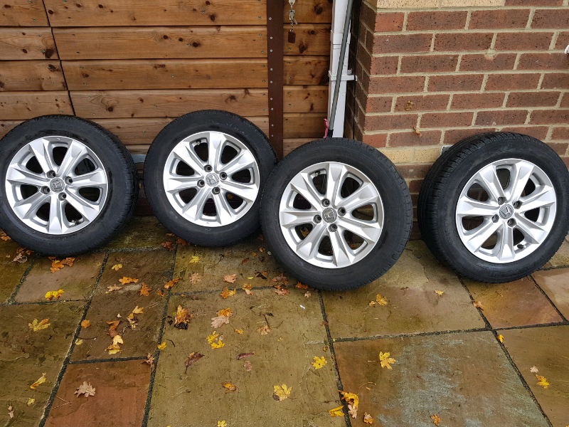 Genuine Honda Jazz 7 Spoke 15” Alloy Wheel Tyre 175 65 R15 in