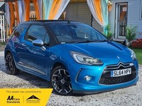2014 Citroen DS3 1.6 THP DSport Plus 2dr CONVERTIBLE PETROL Manual