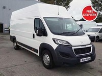 Peugeot Boxer L4 H3 435 2.2HDI 140ps XLWB Panel Van Large Diesel Manual