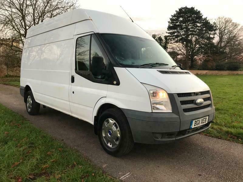 2011 Ford Transit 350 H/R P/V White Van in Gloucester