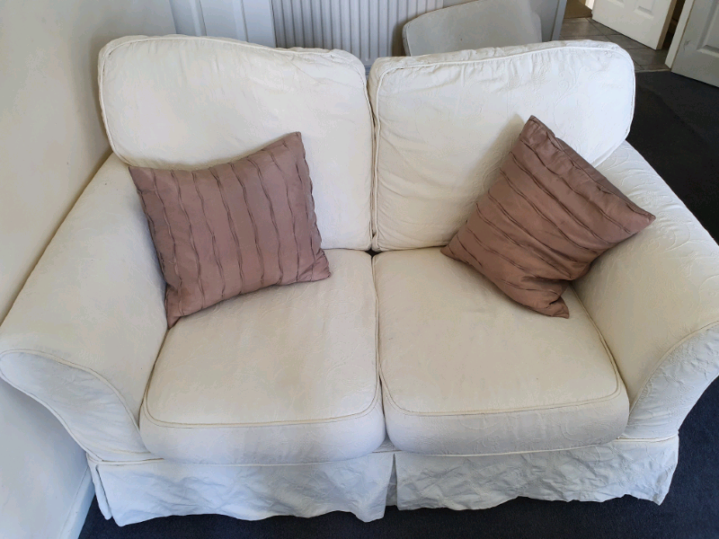 Small 2 seater sofa , removable covers in Cheltenham, Gloucestershire