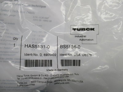 TURCK BS5136-0 NSMP