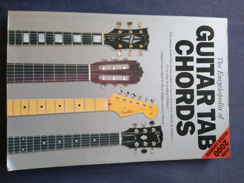 Guitar Tab Chords, Chord Reference & Theory Book | in ...