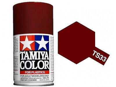 Tamiya TS-33 HULL / DULL RED Spray Paint Can 3.35 oz. 100ml 85033