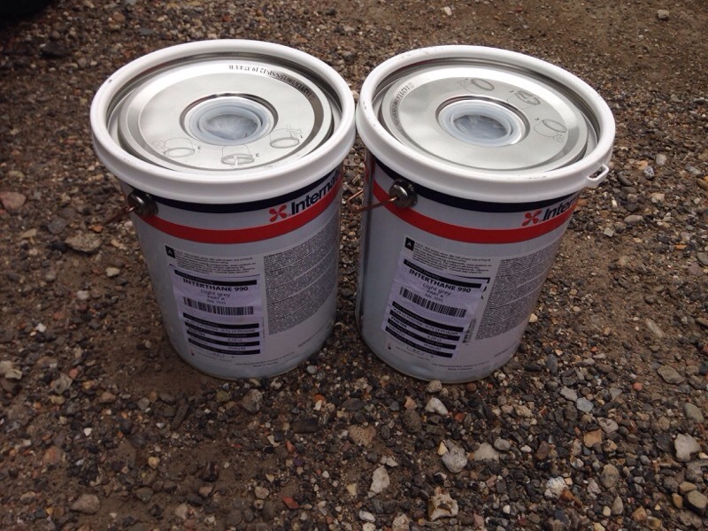 International Interthane 990 Light Grey. 10 Litres. Paint. Brand New