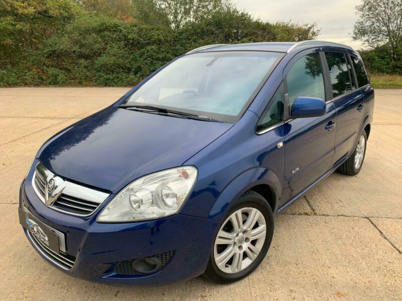 2011 vauxhall zafira elite 1.7 cdti ecoflex 7 seater full service