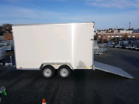 image for 10x5ft box van trailer with rear ramp door 