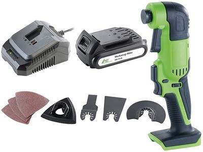 Image Outil multifonction sans fil 18V AW-18.osz- Pack - AGT Professional Image Outil multifonction sans fil 18V AW-18.osz- Pack - AGT Professional