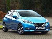 2020 Nissan Micra 1.0 IG-T 100 Tekna 5dr Hatchback Petrol Manual