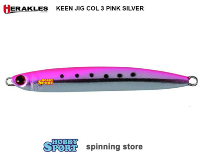 HERAKLES KEEN JIG METAL 42 GR COL 3 PINK SILVER ARHKKE4203 SPINNING MARE