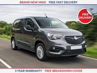 Vauxhall Combo Sportive L1 2000 1.5 Turbo D SWB Panel Van Small Diesel Manual