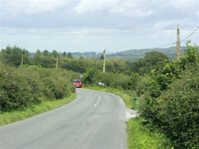 Photo 6x4 2009 : Straight on for Gare Hill The road from Kilmington turns c2009