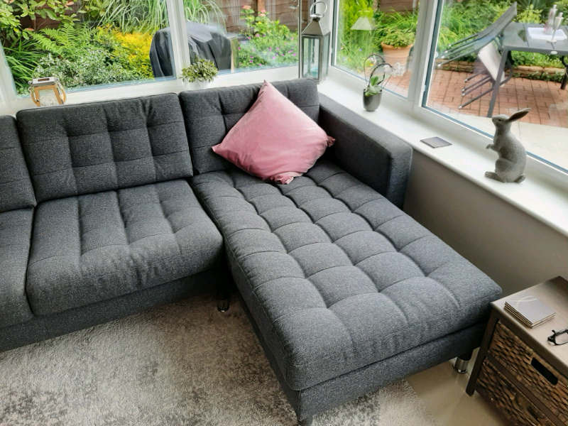 Chaise Longue Ikea Uk  VILASUND Sofácama c/chaise longue  Hillared