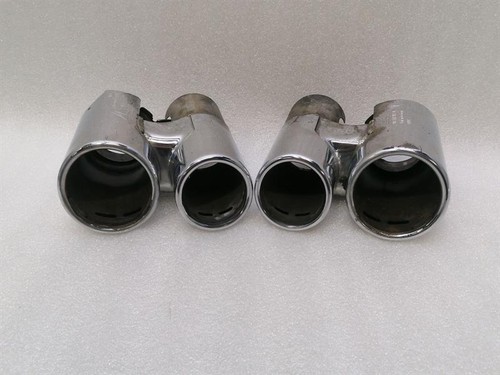 PORSCHE 911 997 Exhaust silencer 3.8 99711198220 Endrohr Auspuffblende EISENMANN