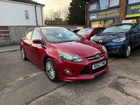 2012 Ford Focus 1.6 TDCi 115 Zetec S 5dr HATCHBACK DIESEL Manual