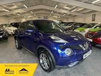2017 Nissan Juke 1.6 N-Connecta 5dr Xtronic HATCHBACK PETROL Automatic
