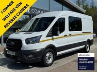 2023 Ford Transit 350 EcoBlue Leader 130ps L3H2 LWB Welfare Van with Toilet Faci