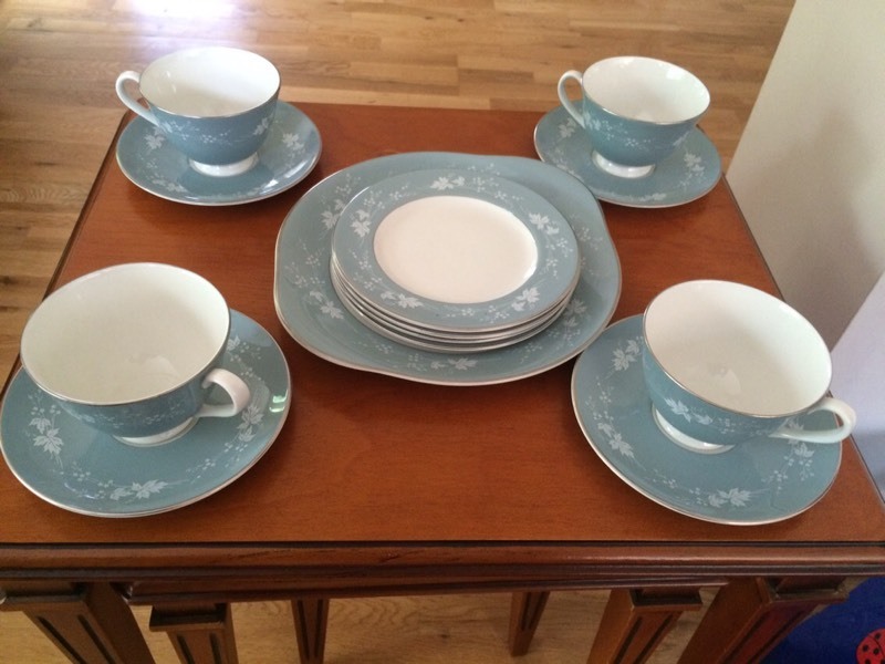 Royal doulton reflection tea sets fine bone china in Drayton, Norfolk