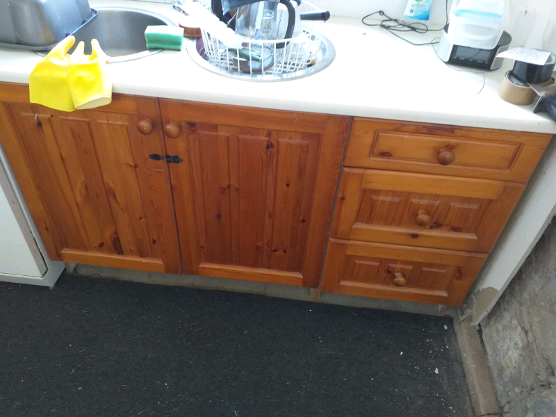 Solid Wood Kitchen Cabinet Doors In Cromarty Highland