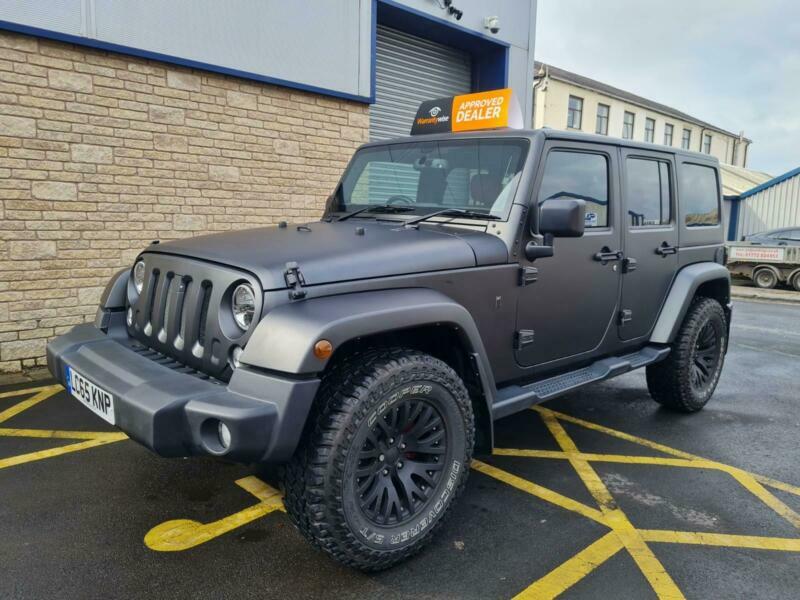 Jeep Wrangler 2.8 CRD 4X4 Auto Sahara unlimited Chelsea truck khan