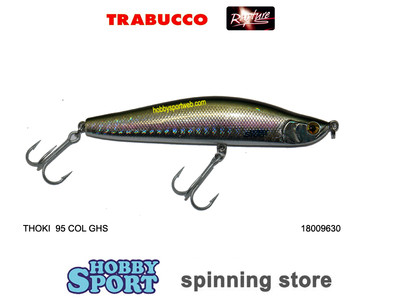 THOKI 95 COL GSH 22 GR SINKING MINNOW RAPTURE SPINNING LAGO MARE  18009630