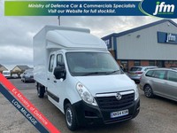 2023 Vauxhall Movano 2.3 CDTi [125] F3500 Crew Cab FWD L3 Luton Crew Cab Luton D