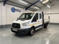 2015 Ford Transit TDCi 350 2.2 Double cab L3 Dropside Manual Diesel 2.2 Dropside