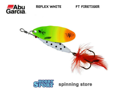 REFLEX WHITE ABU GARCIA 12 GR COL. FT FIRETIGER CUCCHIAINO ROTANTE 1376600