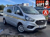 2019 Ford Transit Custom 2.0 320 EcoBlue Limited Crew Van 5dr Diesel Auto L2 H1 