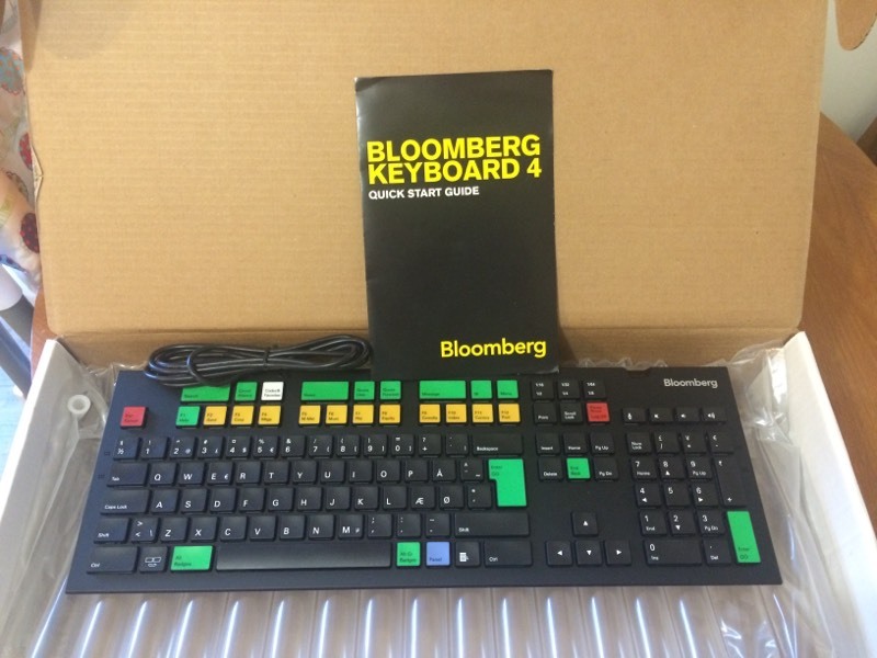 Bloomberg Keyboard Layout