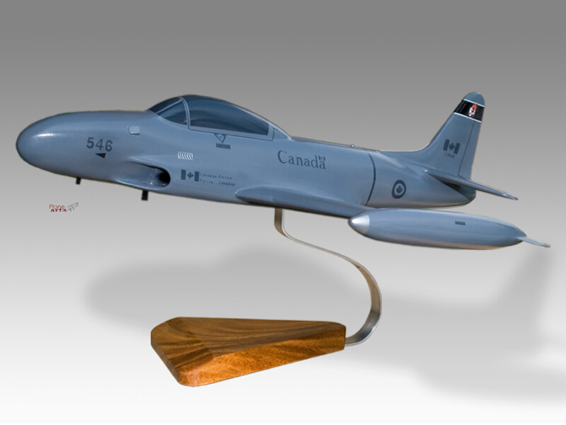 Canadair CT-133AUP Silver Star 3 Canadian Armed Forces Handcrafted Display Model