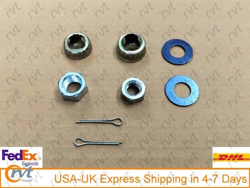 New Vespa LML PX Star Stella Rear & Front Hub Wheel Nut Washer Kit