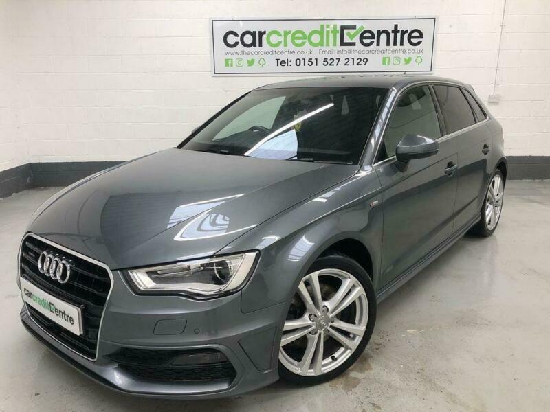 *BUY FROM £67 P/WEEK* GREY AUDI A3 2.0 SPORTBACK TDI QUATTRO S LINE