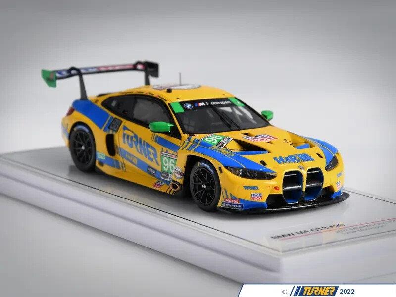 1/43 Scale Turner Motorsport M4 GT3 Car #96 IMSA Mid-Ohio