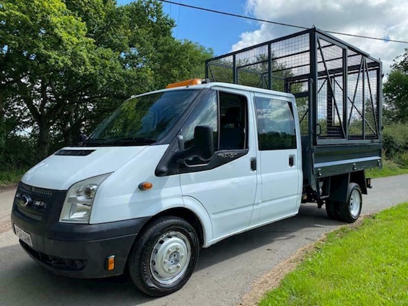 2012 Ford Transit CREW CAB CAGE TIPPER TDCi 350 CREW CAB CAGE TIPPER