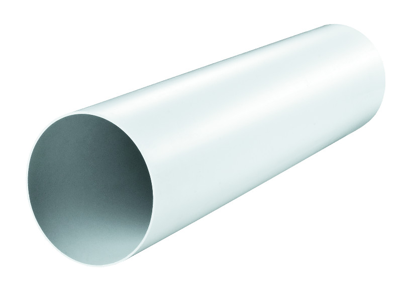 VENTS PVC Round Air Duct Pipe 150mm Dia x 1m | Series 30/1 Vent Tube