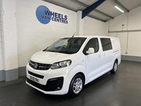 2020 Vauxhall Vivaro 3100 2.0d 120PS Sportive H1 D/Cab PANEL VAN DIESEL Manual