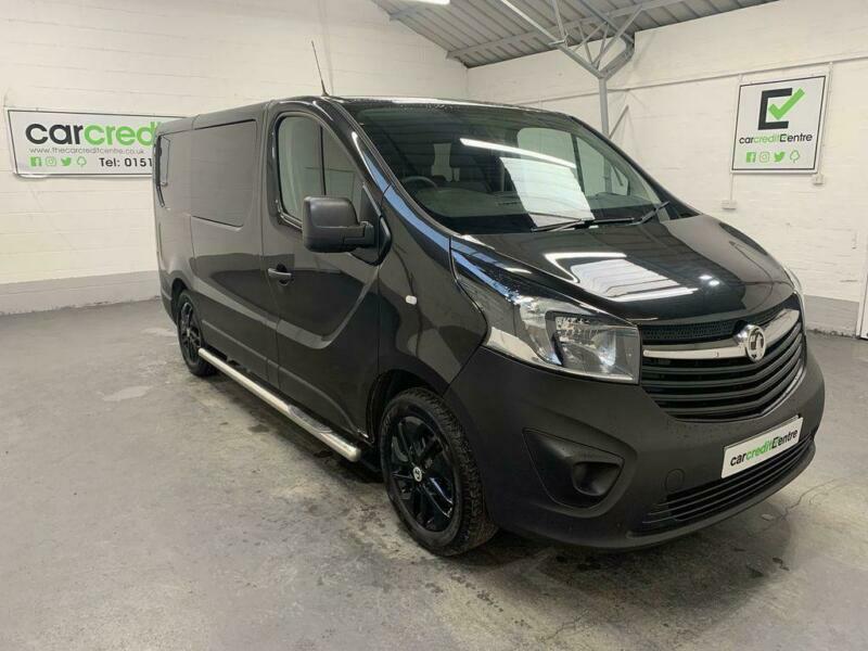 BLACK VAUXHALL VIVARO 1.6 L1H1 2700 CDTI 120 BHP DIESEL *FROM £343 PER