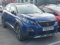 2019 Peugeot 3008 1.5 BlueHDi GT Line Premium 5dr EAT8 SUV Diesel Automatic